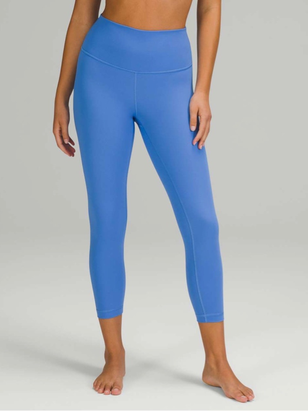 Lululemon Wunder Under High-Rise Crop 23" in sought after color: Blue Nile. - Picture 2 of 9